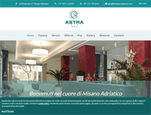 Tablet Screenshot of hotelastramisano.com
